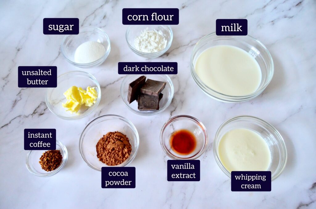 eggless-chocolate-pudding-ingredients