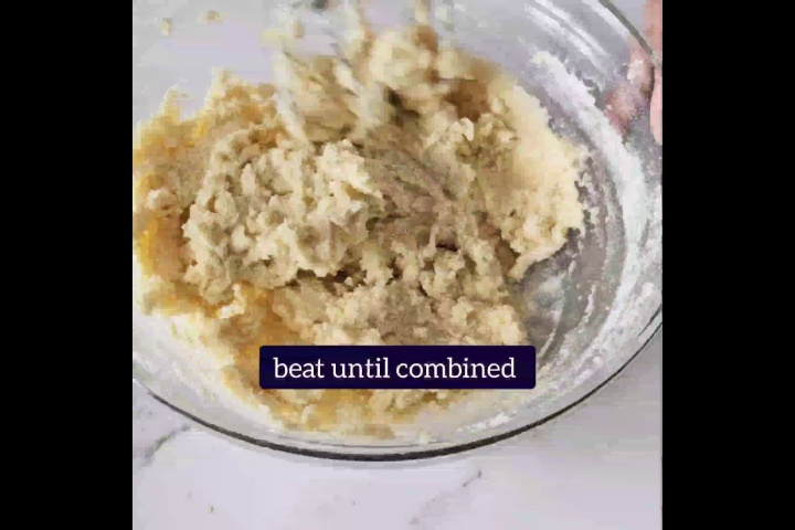 dough is mixed until combined