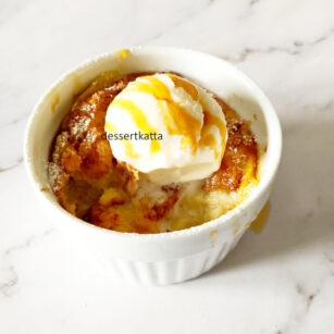 Air fryer bread pudding