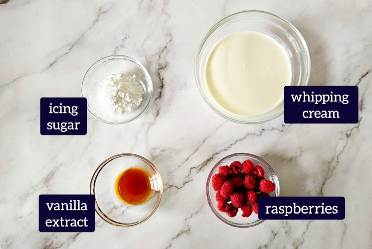 eggless tres leches topping ingredients