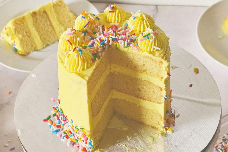 4 inch vanilla cake recipe