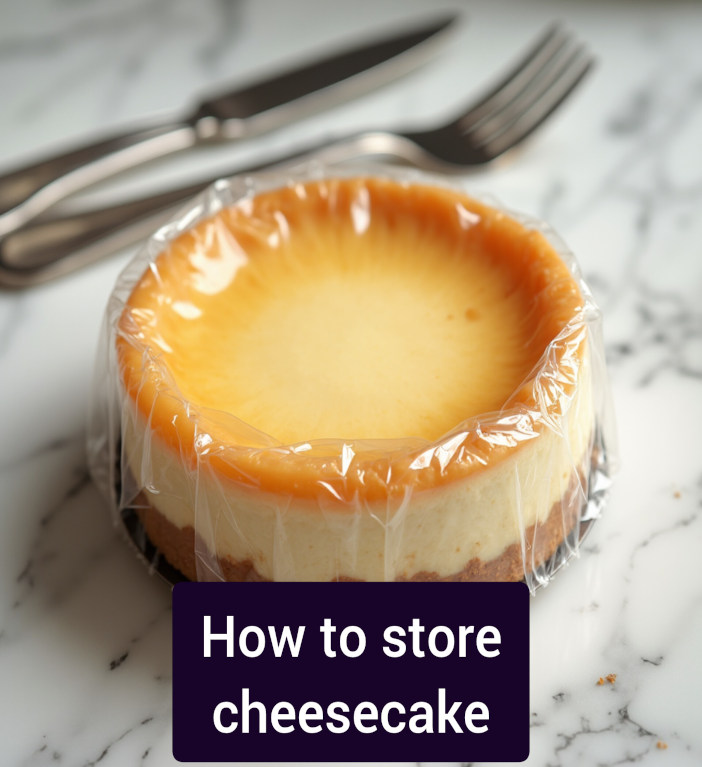 How to store cheesecake